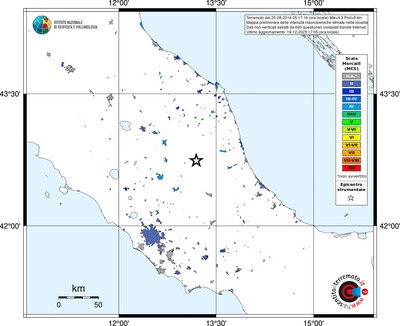 Mappa MCS - territori località