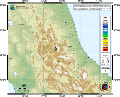 Mappa EMS - località