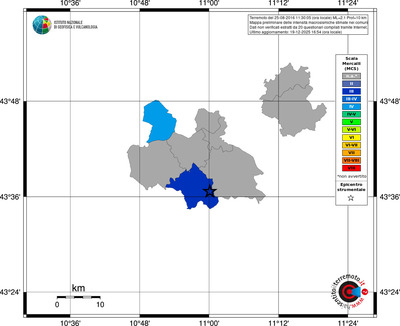 Mappa MCS - territori comuni
