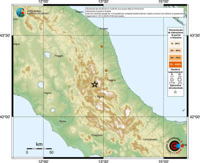 Mappa comuni con almeno 3 questionari