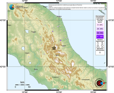 Mappa comuni con almeno 3 questionari
