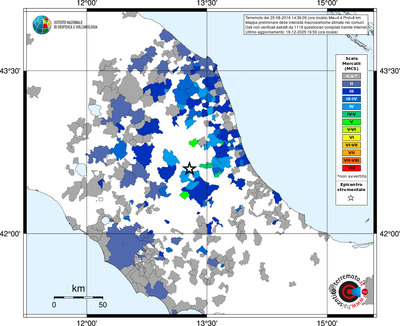 Mappa MCS - territori comuni