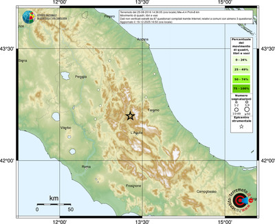 Mappa comuni con almeno 3 questionari