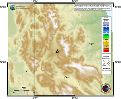 Mappa EMS - località