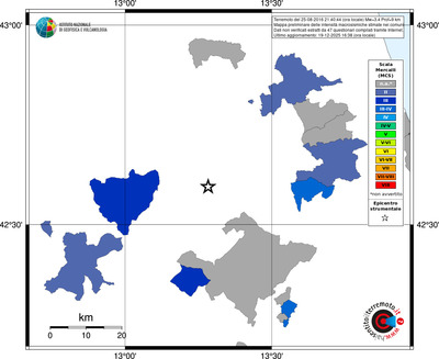 Mappa MCS - territori comuni