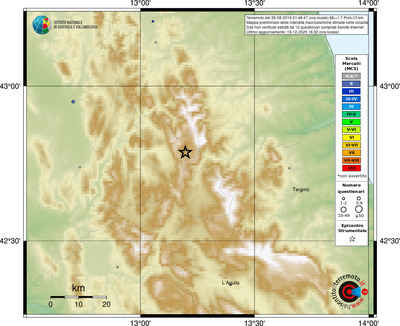 Mappa MCS - località