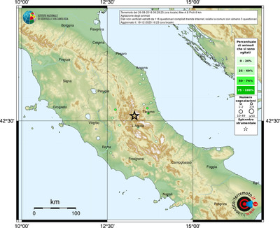Mappa comuni con almeno 3 questionari