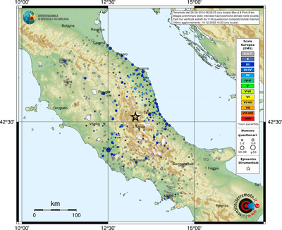 Mappa EMS - località