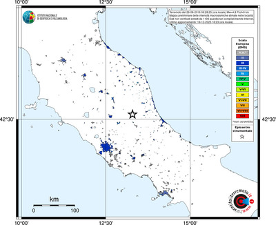 Mappa EMS - territori località