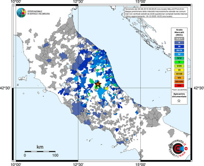 Mappa MCS - territori comuni
