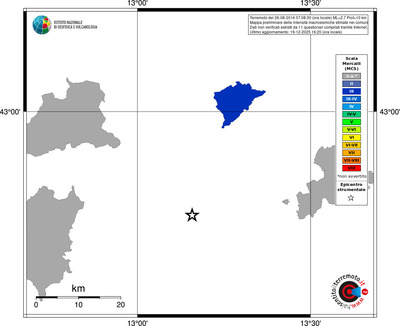 Mappa MCS - territori comuni