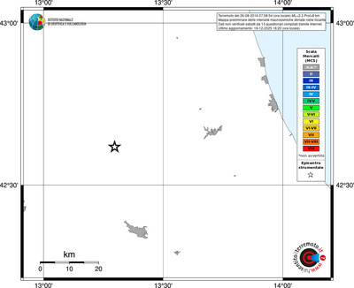 Mappa MCS - territori località