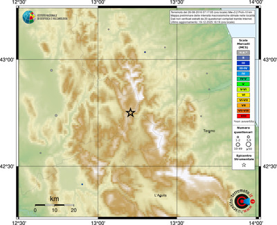 Mappa MCS - località