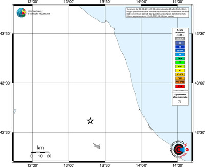 Mappa MCS - territori località