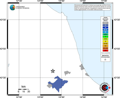 Mappa MCS - territori comuni