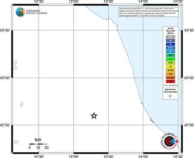 Mappa MCS - territori località