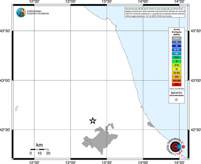 Mappa EMS - territori comuni