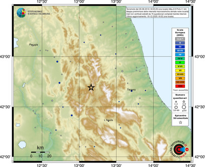 Mappa EMS - località