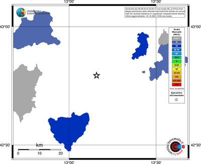 Mappa MCS - territori comuni
