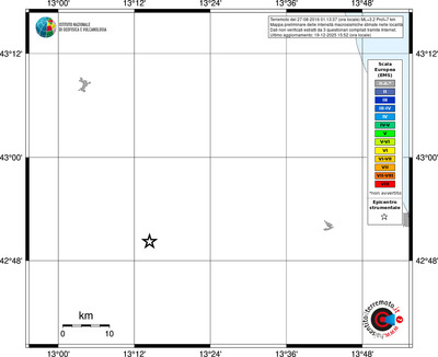 Mappa EMS - territori località