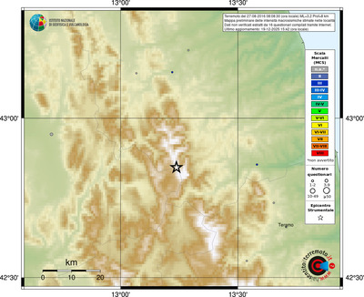 Mappa MCS - località
