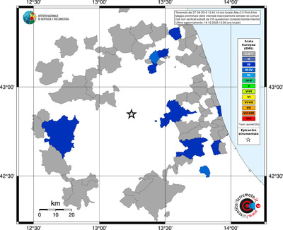 Mappa EMS - territori comuni