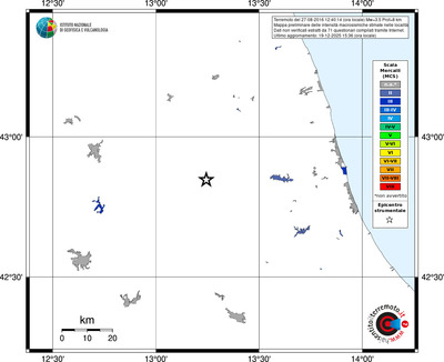 Mappa MCS - territori località
