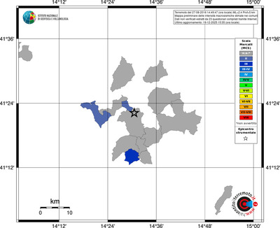 Mappa MCS - territori comuni