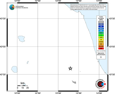 Mappa EMS - territori località