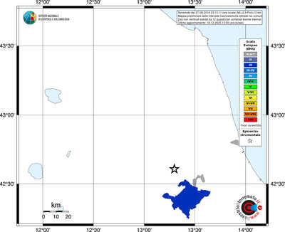 Mappa EMS - territori comuni
