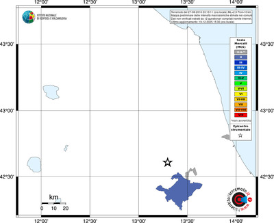 Mappa MCS - territori comuni