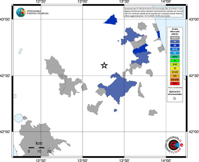Mappa MCS - territori comuni