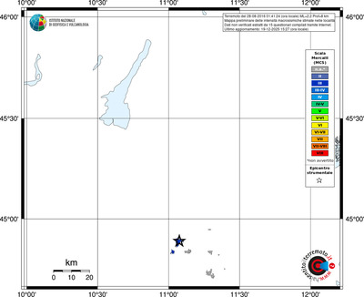 Mappa MCS - territori località