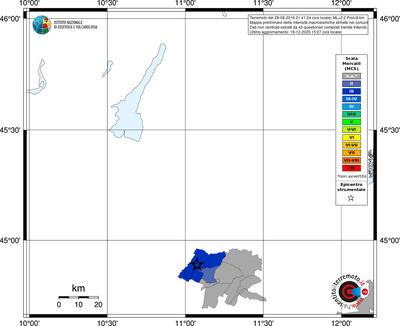 Mappa MCS - territori comuni