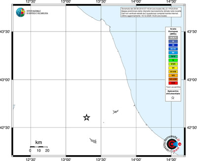 Mappa EMS - territori località