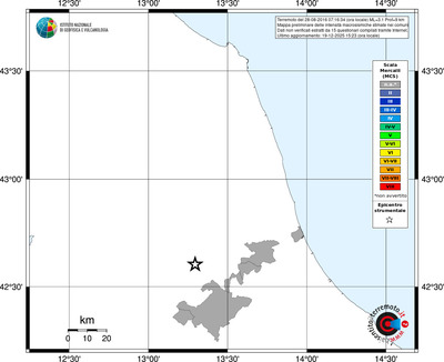 Mappa MCS - territori comuni
