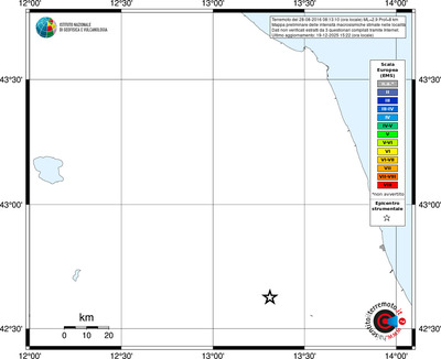 Mappa EMS - territori località