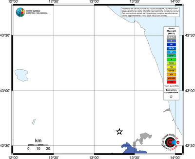 Mappa MCS - territori comuni