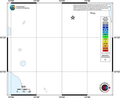 Mappa MCS - territori località