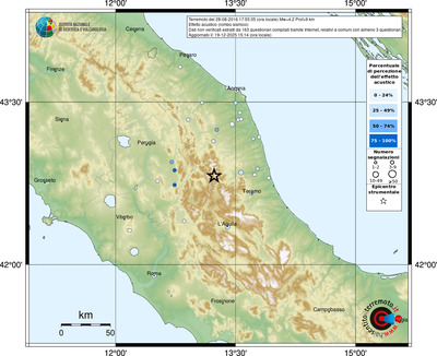 Mappa comuni con almeno 3 questionari