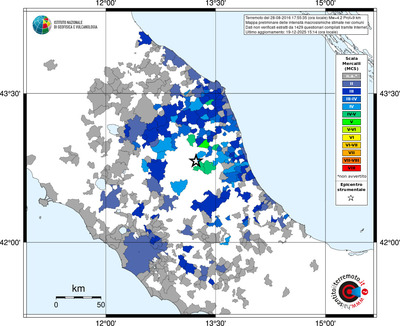 Mappa MCS - territori comuni