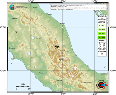 Mappa comuni con almeno 3 questionari