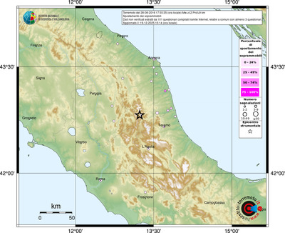 Mappa comuni con almeno 3 questionari
