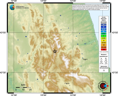 Mappa MCS - località