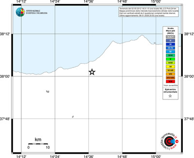 Mappa MCS - territori località