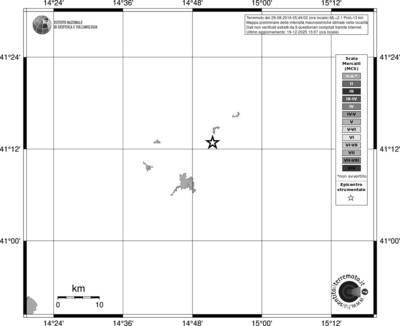 Mappa MCS - territori località