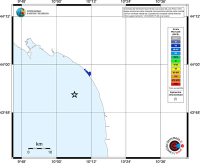 Mappa MCS - territori località