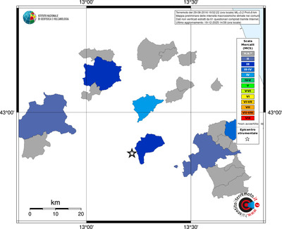 Mappa MCS - territori comuni