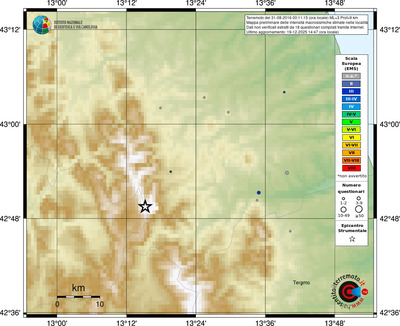 Mappa EMS - località