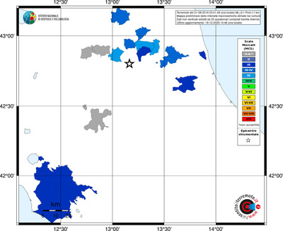 Mappa MCS - territori comuni
